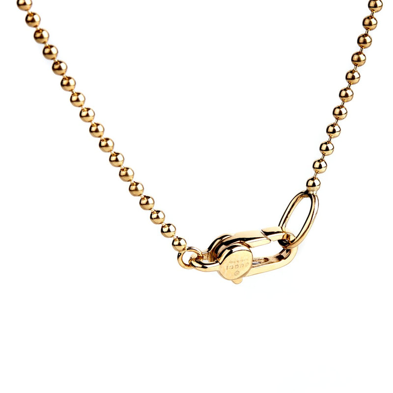 Gucci Running G Gold Necklace 0000658