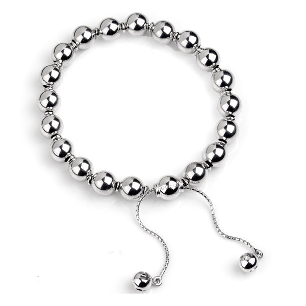 Gucci Silver Bead Bracelet 8" 0000680
