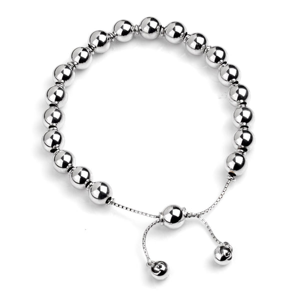 Gucci Silver Bead Bracelet 8" 0000680