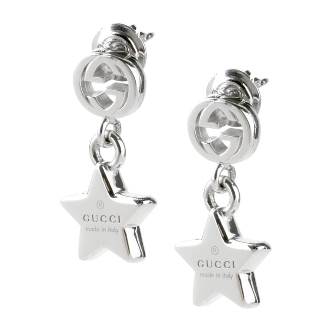 Gucci Star Double G Drop Earrings 0000710