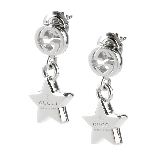 Gucci Star Double G Drop Earrings 0000712