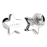 Gucci Trademark Star Silver Earrings 0000823