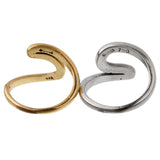 Gucci Vintage Swirl Cocktail Yellow White Gold Rings Guc2550