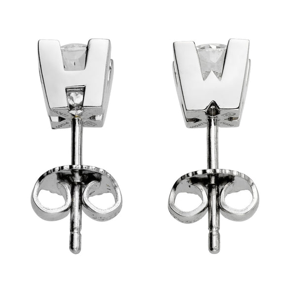 Harry Winston Platinum Diamond Stud Earrings 51HwBo