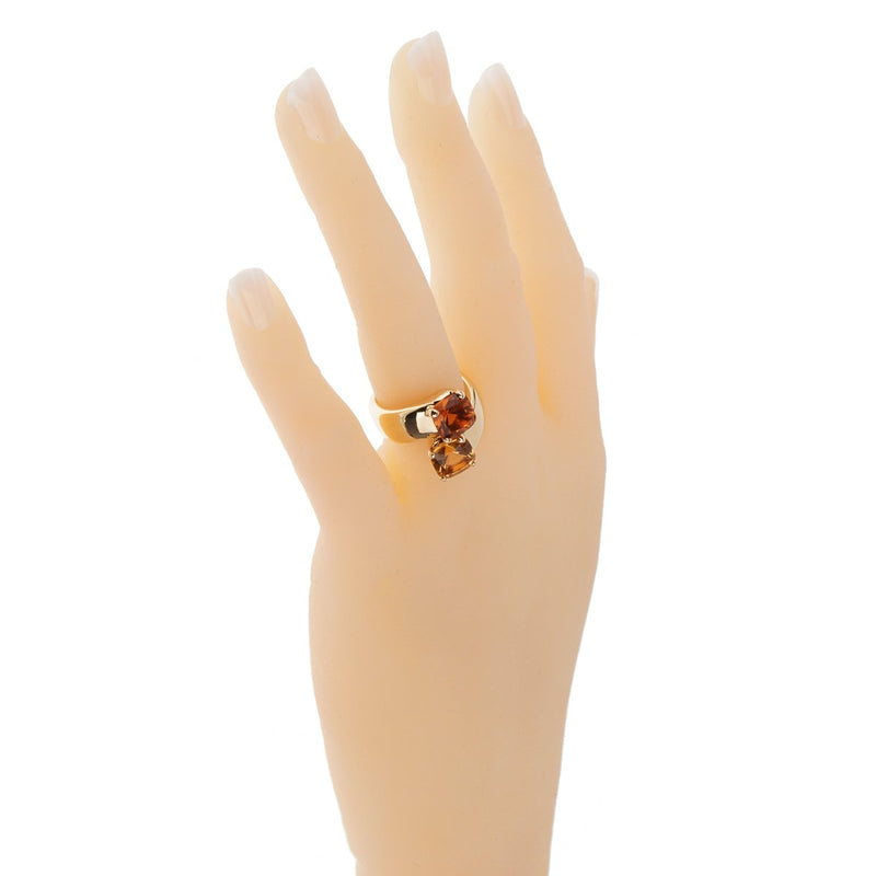 Hermes Bypass Cocktail Gold Ring 0000269