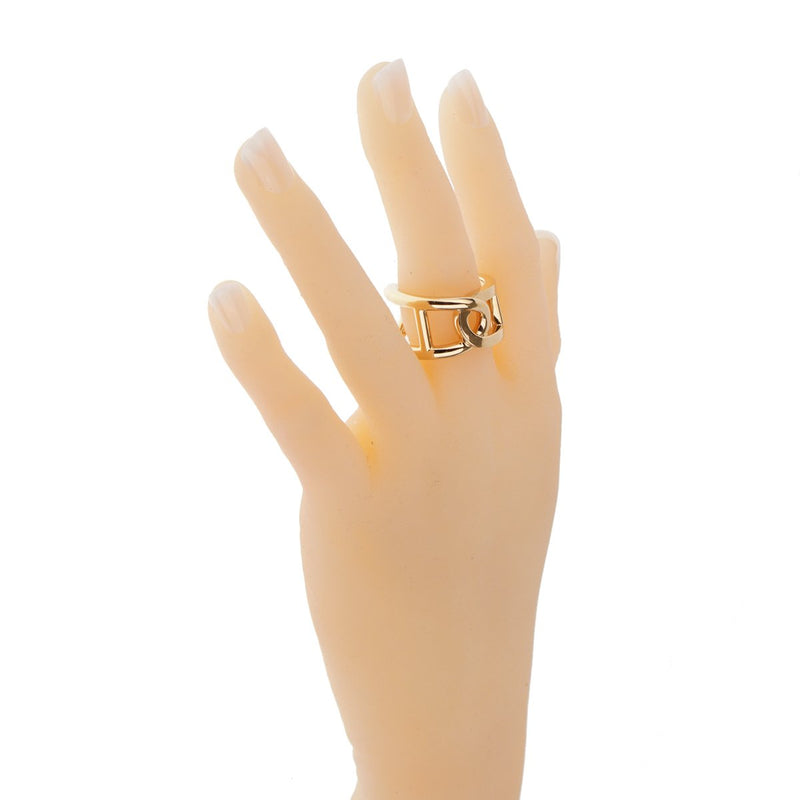 Hermes Chaine d'Ancre Yellow Gold Ring 0000938