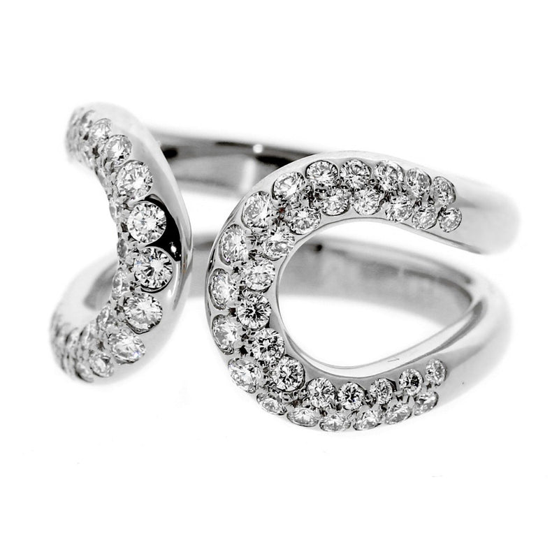 【500円引きクーポン】 Hermes Jewelers Opulent – Ring Cocktail Gold White H Diamond アクセサリー