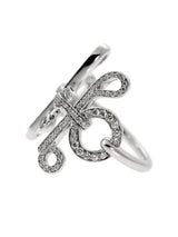 Hermes Diamond H White Gold Ring 0000342