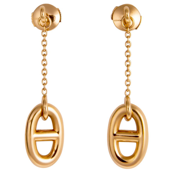 Hermes Farandole Drop Rose Gold Earrings 0003309