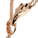 Hermes Galop Rose Gold Diamond Necklace 0002003