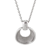 Hermes Graffiti White Gold Pendant Necklace 0001764