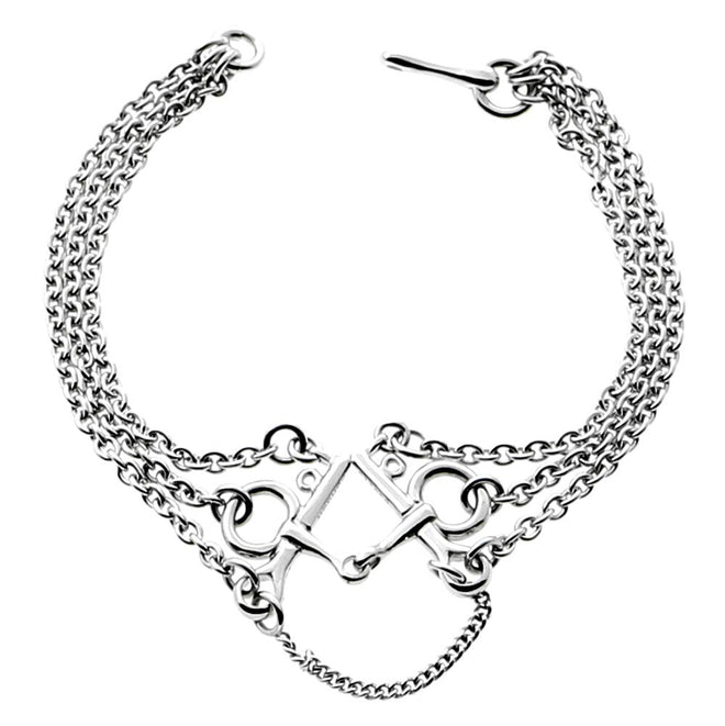 Hermés - Mors de Bride 925/1000 Silver Very Large Earrings Hermés - Mors de Bride 925/1000 Silver Very Large Earrings