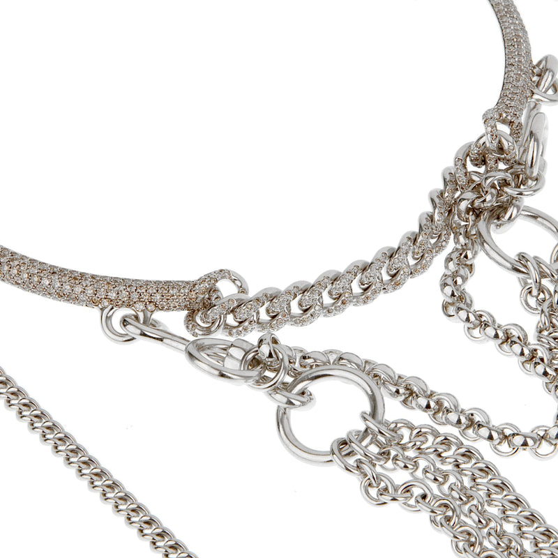 HERMES Paris. Raspberry leather choker necklace adorned … | Drouot.com