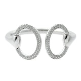 Hermes Nausicaa Diamond Cuff Bangle Bracelet 0000534