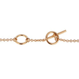 Hermes Punk Rose Gold Drop Necklace 0003041
