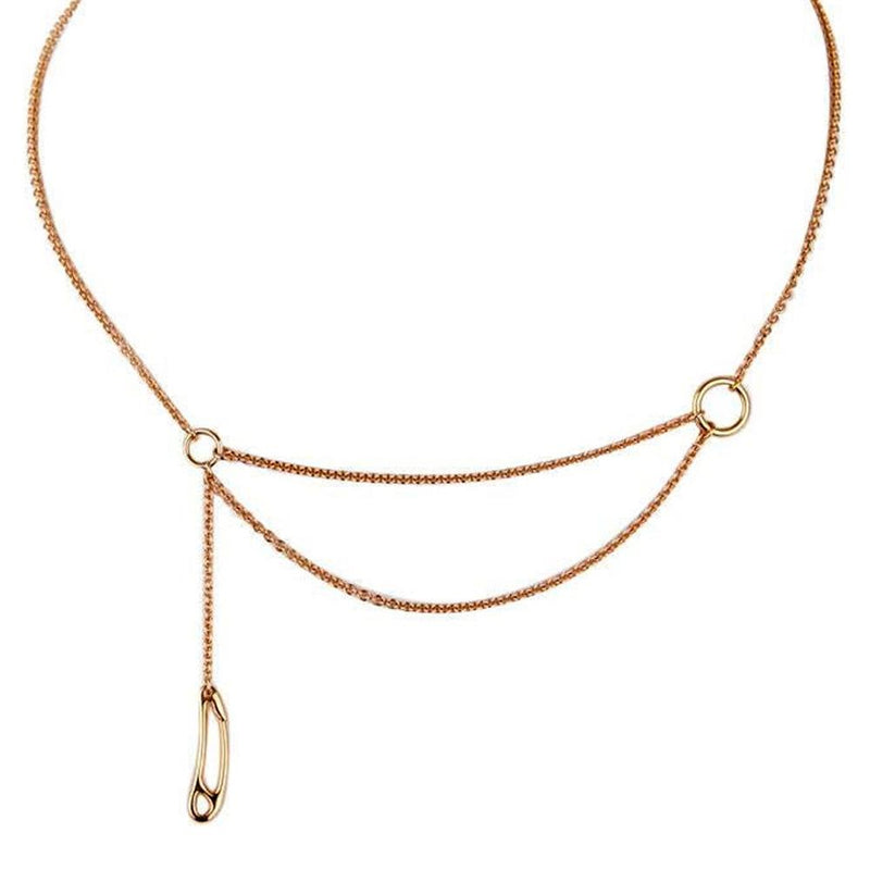 Hermès Punk Rose Gold Necklace 0002139