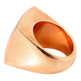 Hermes Rose Gold Square Ring 0000340