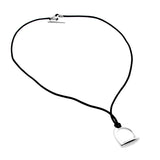 Hermes Stirrup White Gold Necklace 0000920