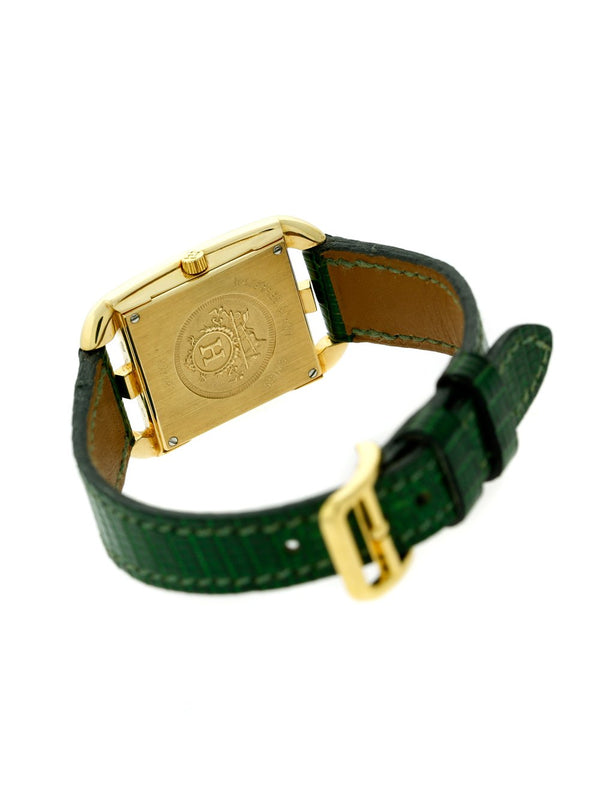 Hermes Yellow Gold Cape Cod Wristwatch HRM10011