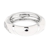 La Nouvelle Bague White Enamel Diamond Ring 0000932