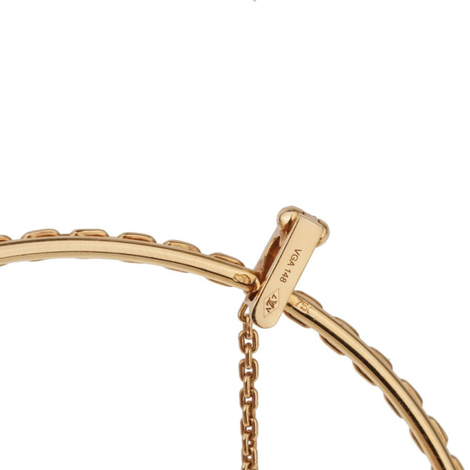 Louis Vuitton Amethyst Chain Pendant Necklace 0001066