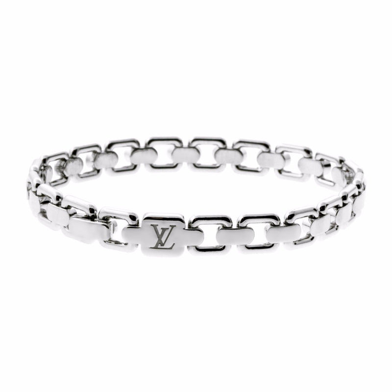 Louis Vuitton Charm White Gold Bracelet Q95145 0000178