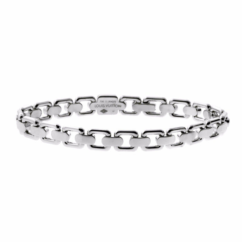 Louis Vuitton Charm White Gold Bracelet Q95145 0000178