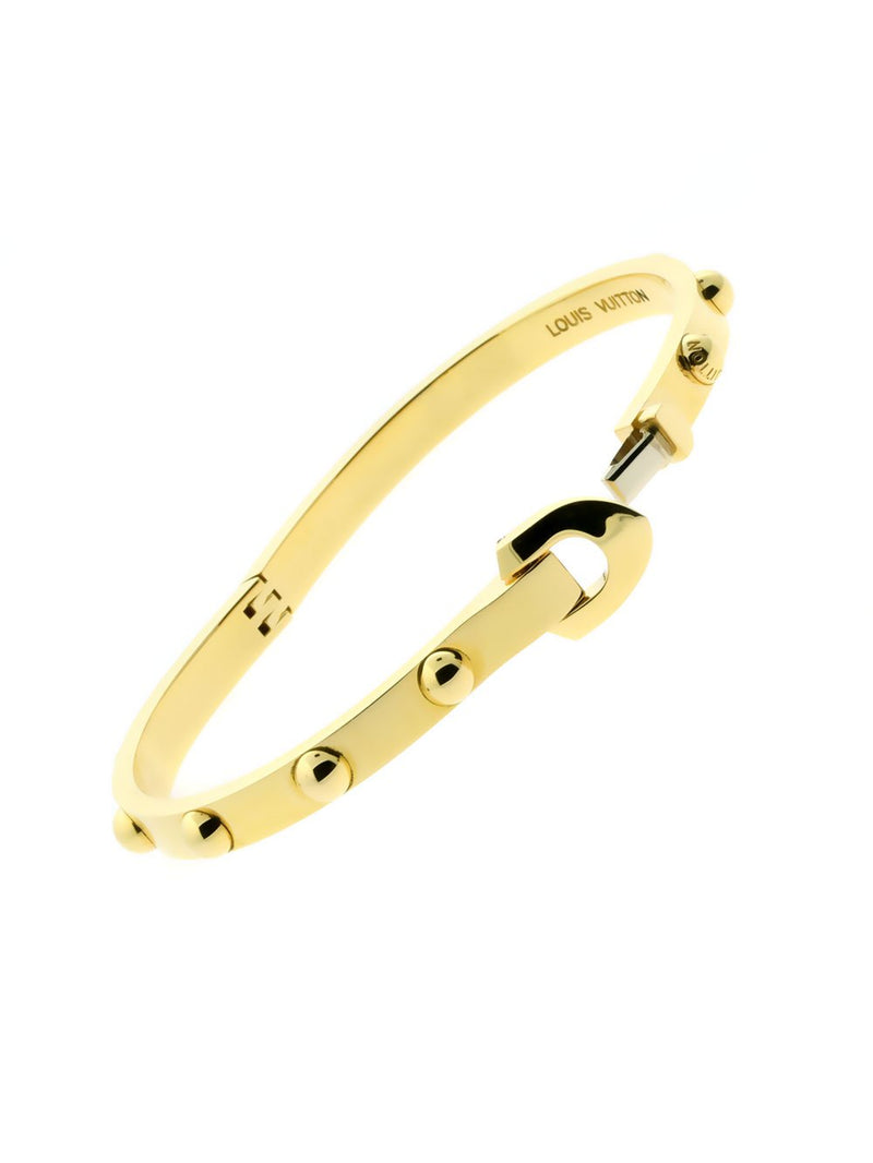 Louis Vuitton Clous Gold Bangle LSV10003