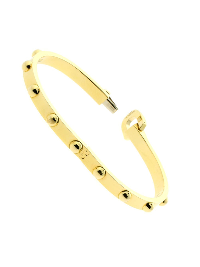 Louis Vuitton Diamond Gold Bangle Bracelet – Opulent Jewelers