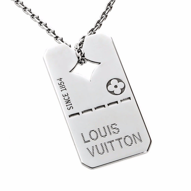 [Used LV Necklace] Regular Louis Vuitton Logo Engraving Key Key/Necklace  Chain