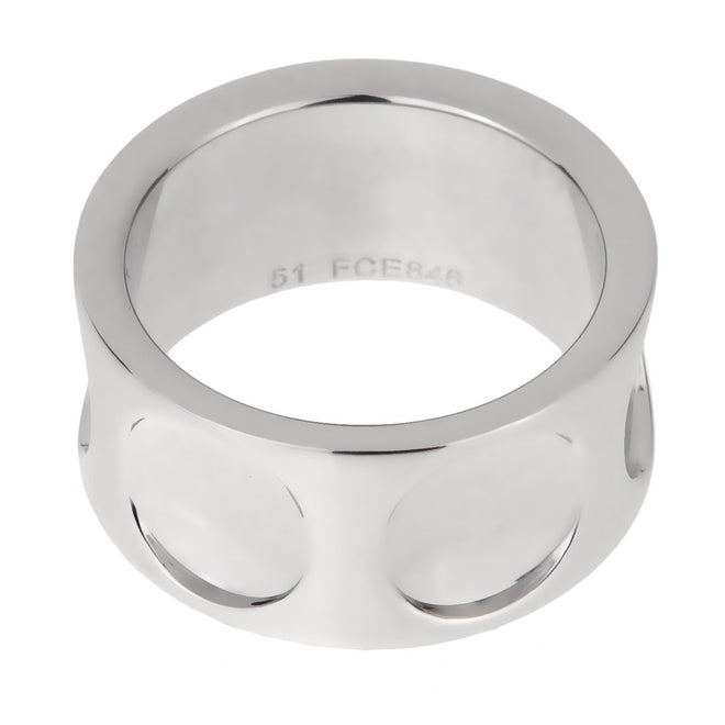 Louis Vuitton Empreinte 18K White Gold Band