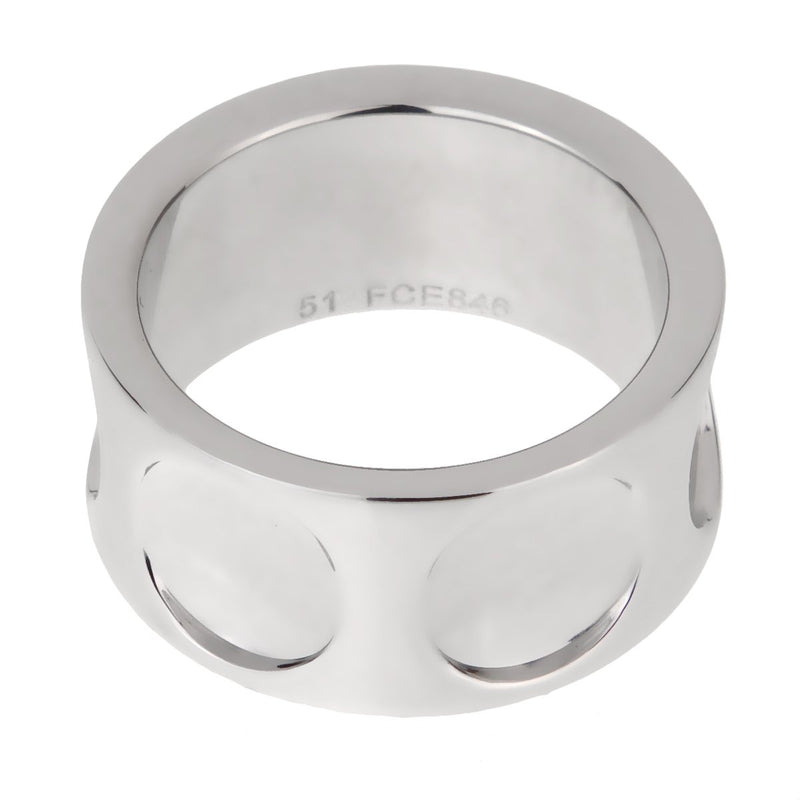 Louis Vuitton Empreinte White Gold Band Ring 0001765