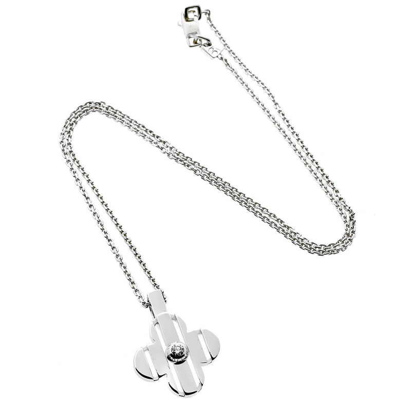 Louis Vuitton Diamond Paved Lockit Pendentiff Necklace - PreLoved