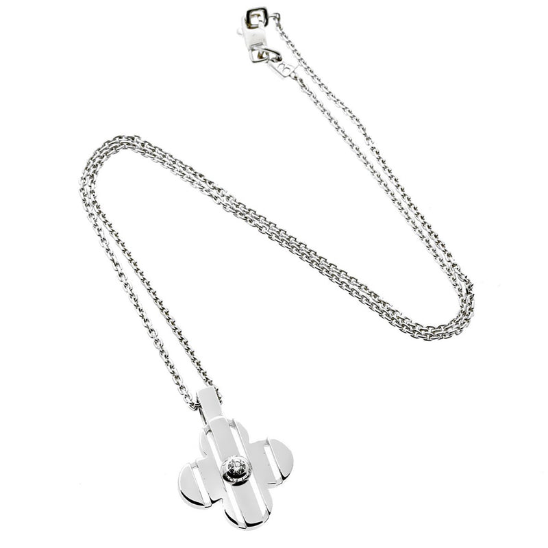 Louis Vuitton Flower Diamond Necklace 0000378