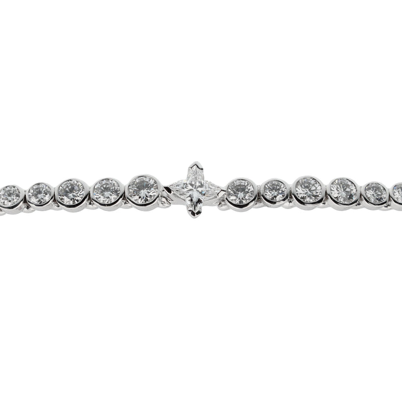 Louis Vuitton High Jewelry Diamond Tennis Bracelet