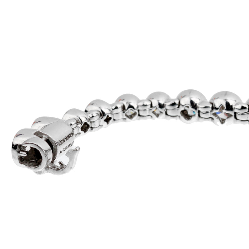 louis vuitton bracelet white gold