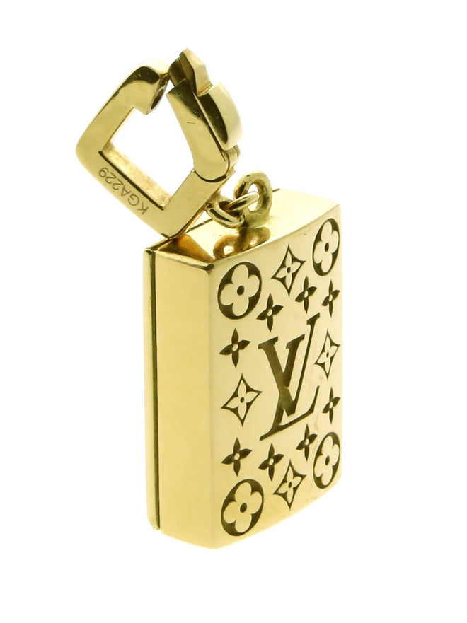 Louis Vuitton Mahjong Wealth Tile Charm Pendant