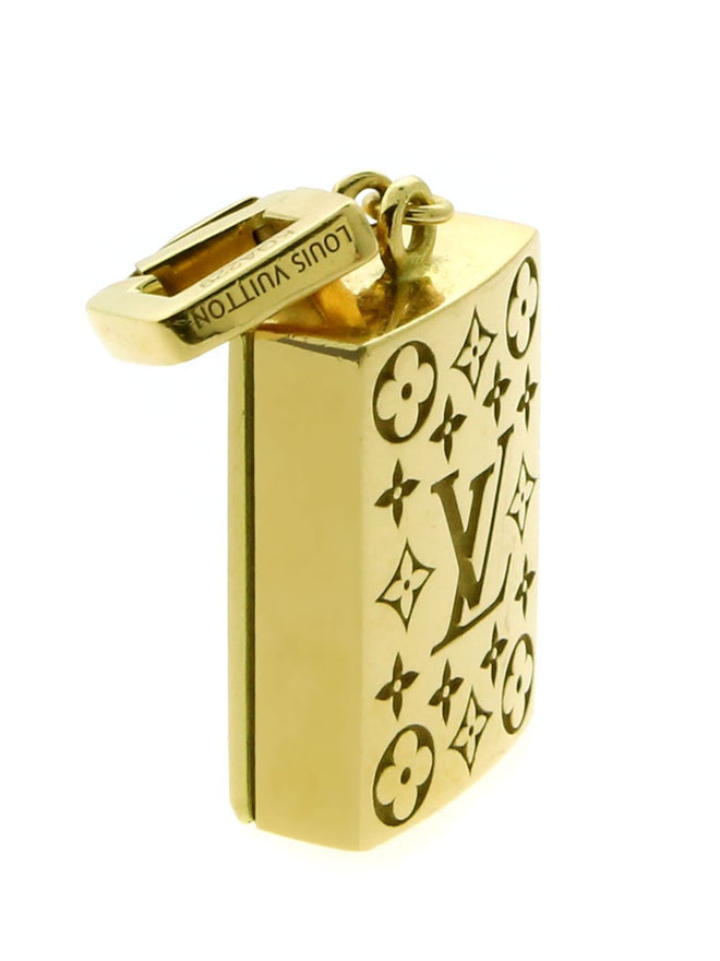 Louis Vuitton Mahjong Wealth Tile Charm Pendant