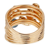Louis Vuitton Monogram Pearl Cocktail Yellow Gold Ring 0001993