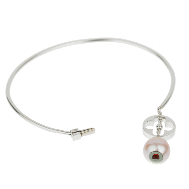 Idylle blossom white gold bracelet Louis Vuitton Silver in White