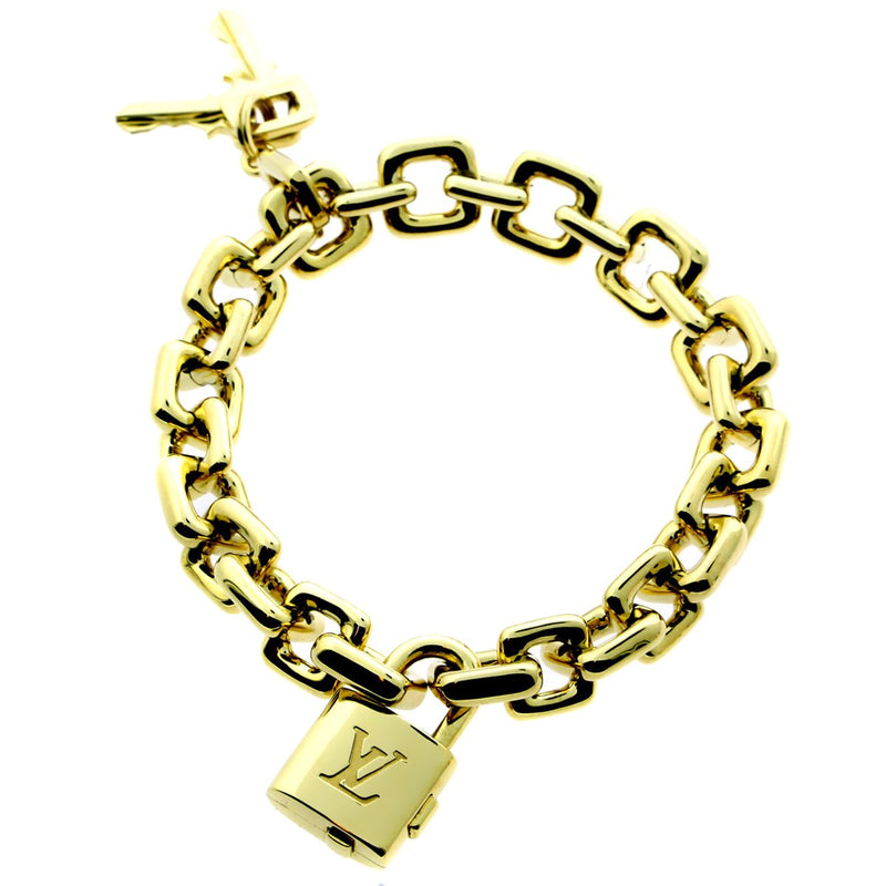 Louis Vuitton 18K White, Yellow & Rose Gold Diamonds Flower Bracelet, Louis  Vuitton