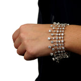 Magnificent Cartier Diamond Platinum Tennis Bracelet 0001823