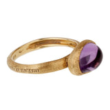 Marco Bicego Amethyst Gold Textured Ring 0001071