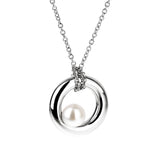 Mimi Milano Pearl White Gold Necklace 00001014