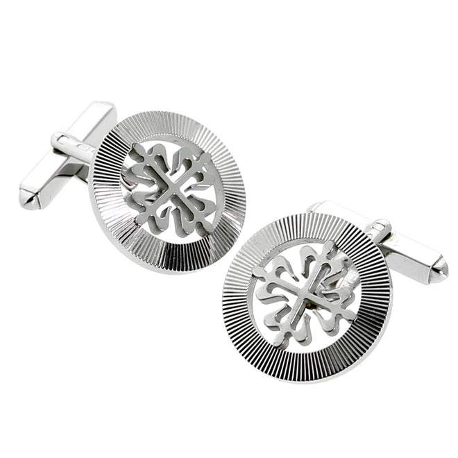 Patek Philippe Calatrava White Gold Cufflinks