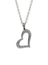 Piaget Diamond Heart White Gold Necklace 0000291