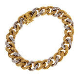 Piaget Diamond Yellow Gold Chain Link Bracelet 0001874