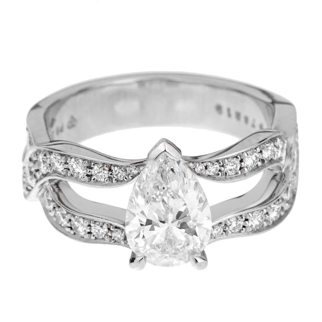 Piaget Diamond Ring Unique Engagement Ring Swiss Designer