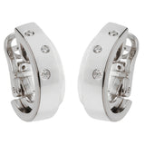 Piaget Possesion Diamond White Gold Hoop Earrings 0001905