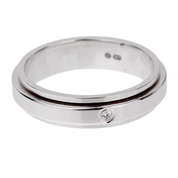 Piaget Possession White Gold Spinning Ring Sz 6 3/4 0001904